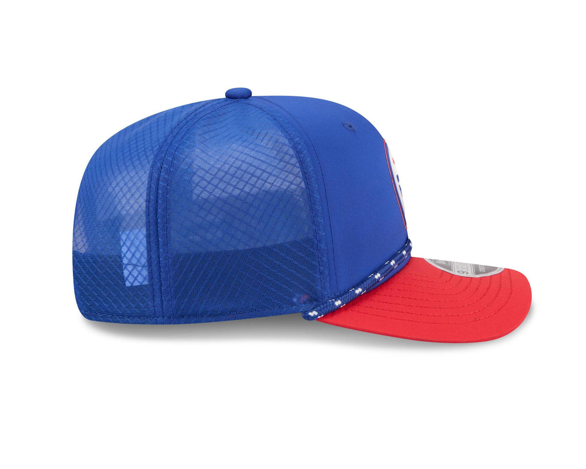 Bills 2026 New Era Men's 9SEVENTY Stretch Snap Two-Tone Hat Pro Football Hall of Fame