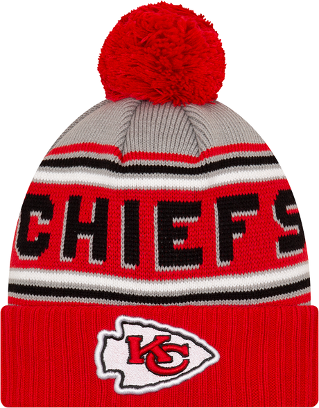 Chiefs New Era Cuff Cheer Knit Hat