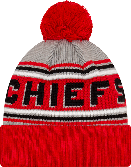Chiefs New Era Cuff Cheer Knit Hat