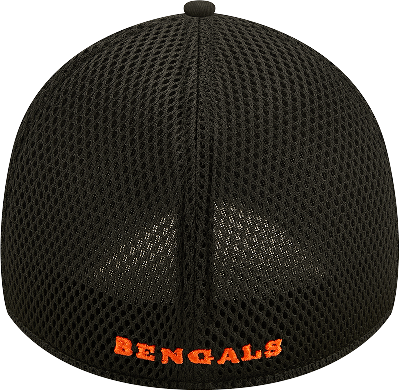 Bengals New Era® 39THIRTY® Neoflex Black Stretch Fit Hat