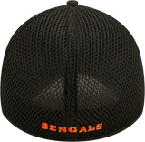 Bengals New Era® 39THIRTY® Neoflex Black Stretch Fit Hat