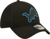 Lions New Era® 39THIRTY® Neoflex Black Stretch Fit Hat