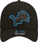 Lions New Era® 39THIRTY® Neoflex Black Stretch Fit Hat