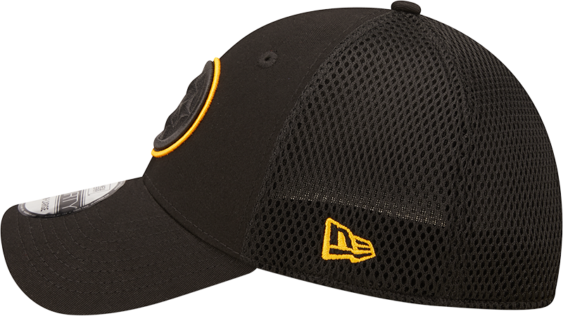 Steelers New Era® 39THIRTY® Neoflex Black Stretch Fit Hat