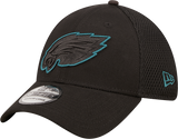 Eagles New Era® 39THIRTY® Neoflex Black Stretch Fit Hat