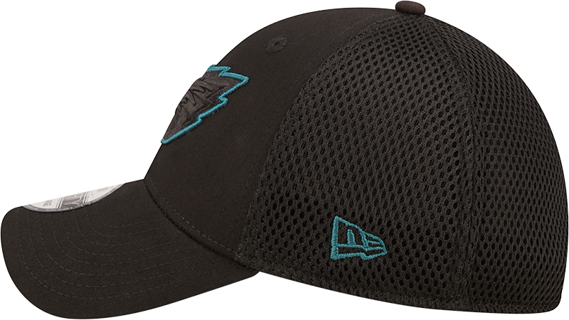 Eagles New Era® 39THIRTY® Neoflex Black Stretch Fit Hat