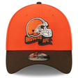 Browns 2022 New Era® NFL Sideline Official 39THIRTY Flex Hat - Orange