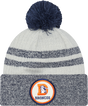 Broncos 2022 New Era® NFL Sideline Historic Cuff Pom Knit Hat