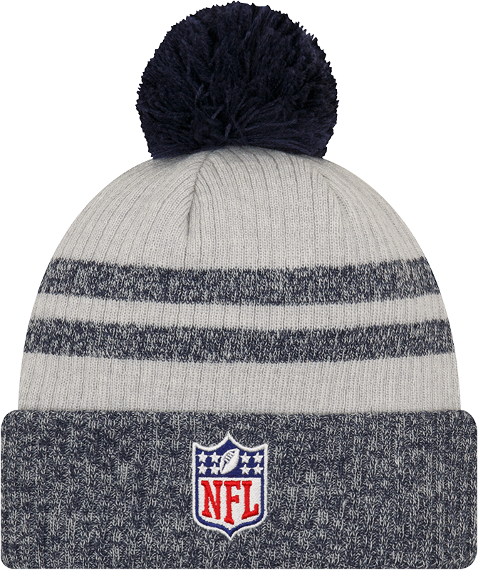 Broncos 2022 New Era® NFL Sideline Historic Cuff Pom Knit Hat