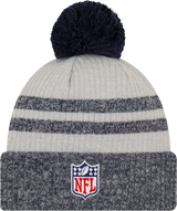 Broncos 2022 New Era® NFL Sideline Historic Cuff Pom Knit Hat