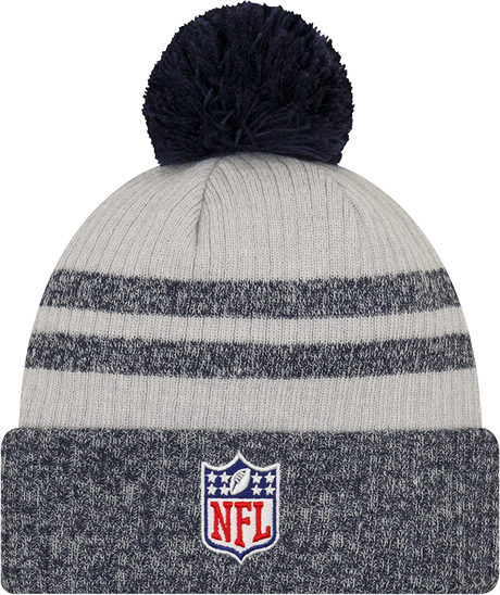 Broncos 2022 New Era® NFL Sideline Historic Cuff Pom Knit Hat