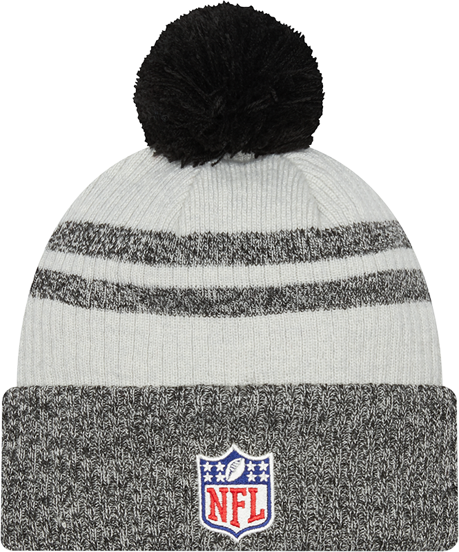 Steelers 2022 New Era® NFL Sideline Historic Cuff Pom Knit Hat