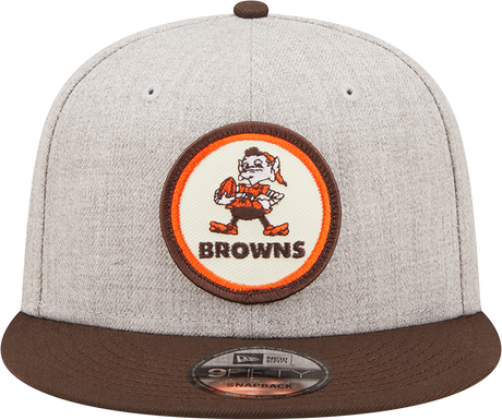 Browns 2022 New Era® NFL Sideline Official 9FIFTY Historic Snapback Hat