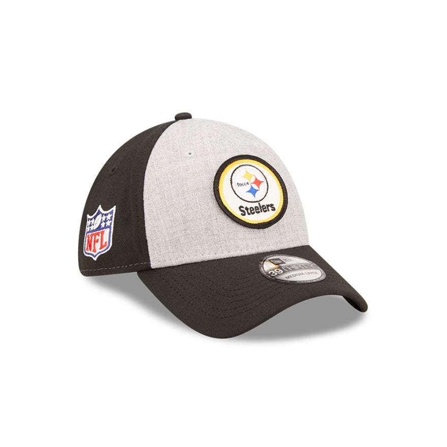 Steelers 2022 New Era® NFL Sideline Official 39THIRTY Historic Flex Hat