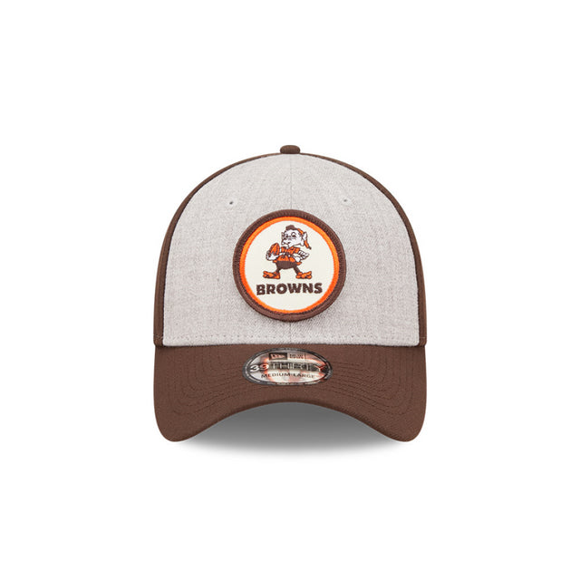 Browns 2022 New Era® NFL Sideline Official 39THIRTY Historic Flex Hat