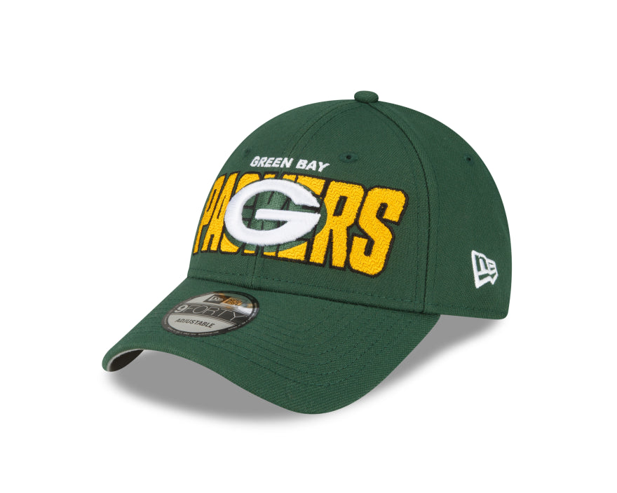 Packers 2023 New Era® 9FORTY® Adjustable Draft Hat