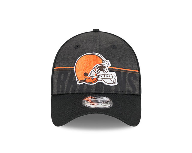 Browns 2023 NFL Training Camp 39THIRTY Black Flex Hat