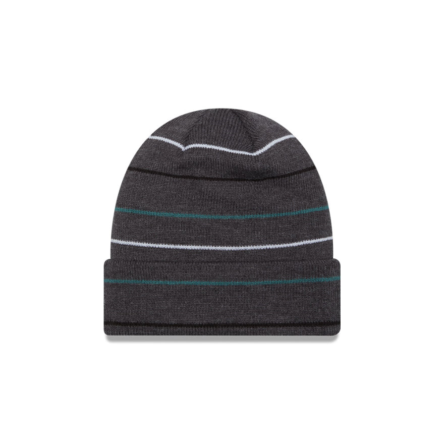 Eagles New Era Knit Rowed Hat