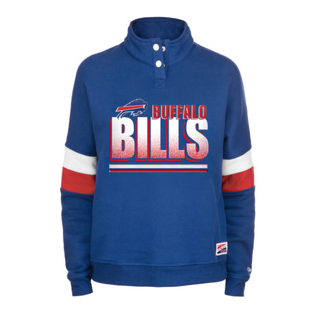Bills New Era Womens Mockneck Sweatshirt