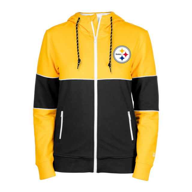 Steelers New Era Womens Full Zip Sweatshirt