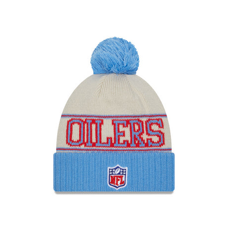 Oilers New Era® Sideline History Knit Hat