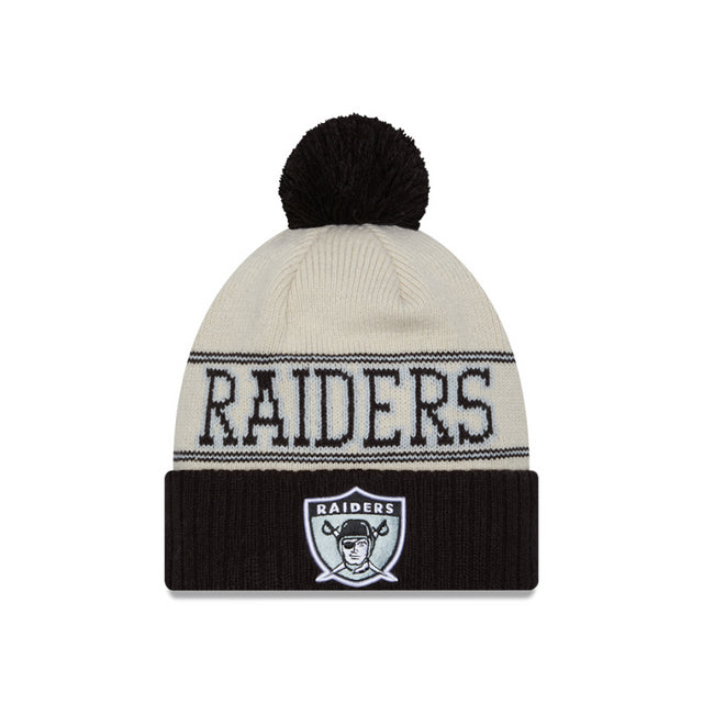 Raiders New Era® Sideline History Knit Hat