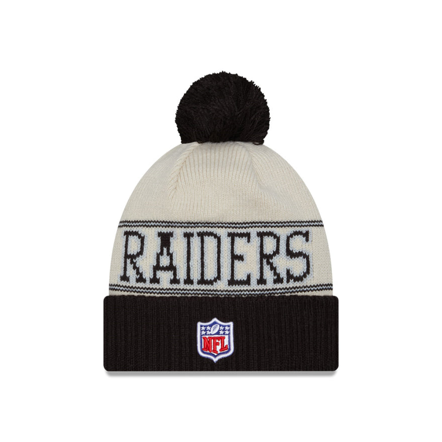 Raiders New Era® Sideline History Knit Hat