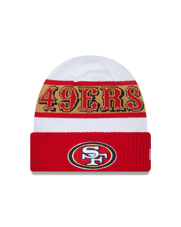 49ers New Era® Sideline Tech Knit Hat – Pro Football Hall of Fame