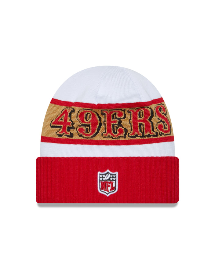 49ers New Era® Sideline Tech Knit Hat – Pro Football Hall of Fame