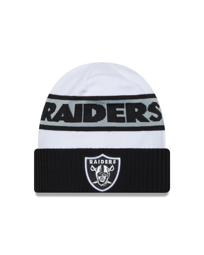 Raiders New Era® Sideline Tech Knit Hat