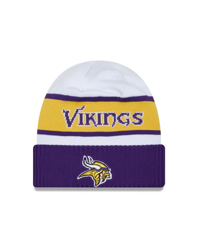 Vikings New Era® Sideline Tech Knit Hat