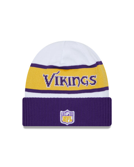 Vikings New Era® Sideline Tech Knit Hat