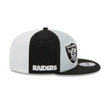 Raiders New Era® 950 Sideline Snapback Hat