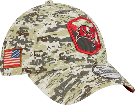 Buccaneers New Era 2023 39THIRTY Salute to Service Hat