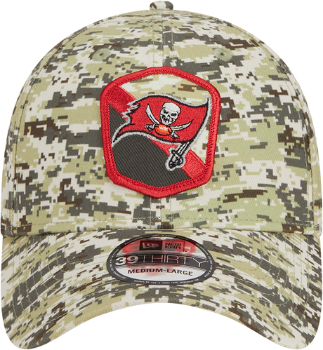 Buccaneers New Era 2023 39THIRTY Salute to Service Hat