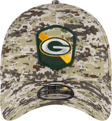 Packers New Era 2023 39THIRTY Salute to Service Hat