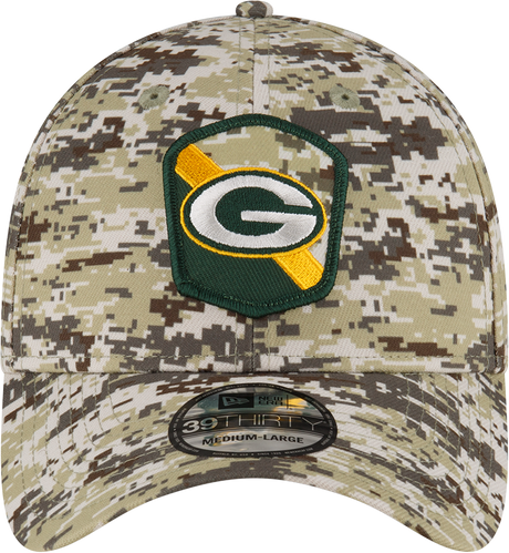 Packers New Era 2023 39THIRTY Salute to Service Hat