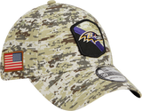 Ravens New Era 39THIRTY 2023 Salute to Service Hat