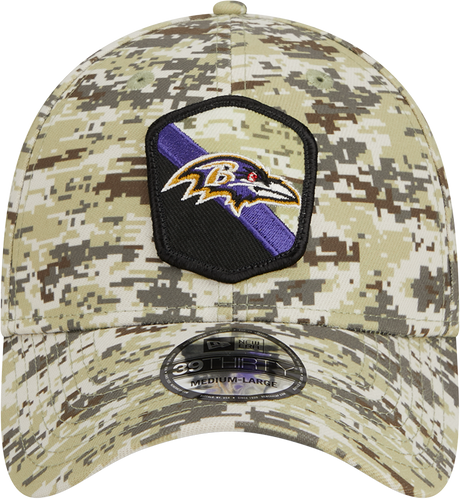 Ravens New Era 39THIRTY 2023 Salute to Service Hat