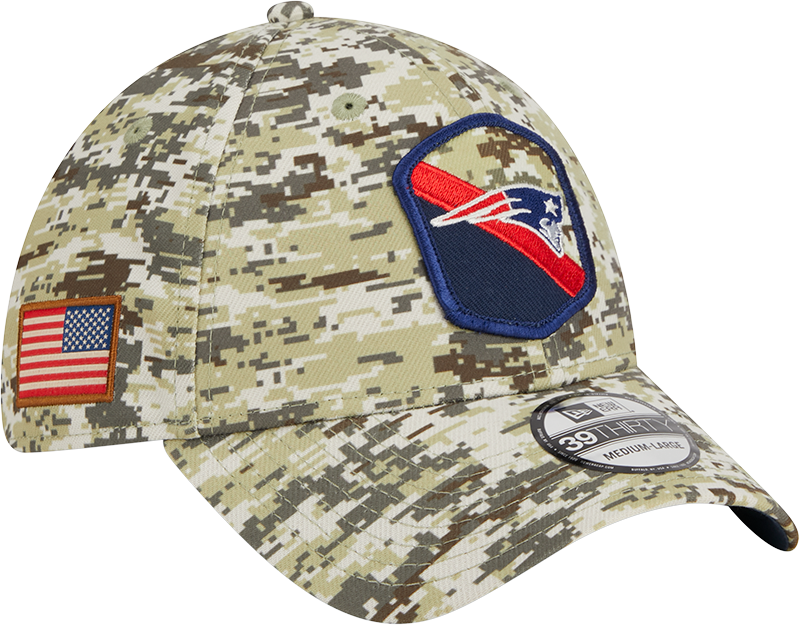 Patriots New Era 2023 39THIRTY Salute to Service Hat