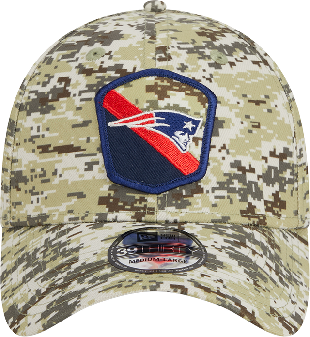 Patriots New Era 2023 39THIRTY Salute to Service Hat