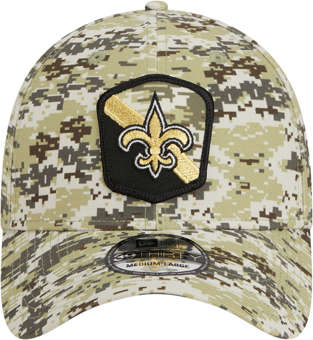 Saints New Era 2023 39THIRTY Salute to Service Hat