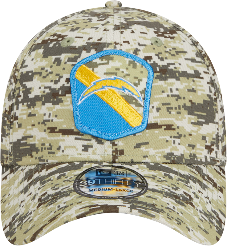 Chargers New Era 2023 39THIRTY Salute to Service Hat