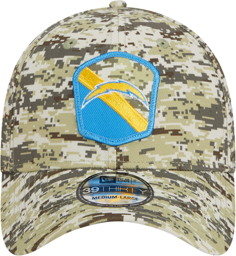 Chargers New Era 2023 39THIRTY Salute to Service Hat