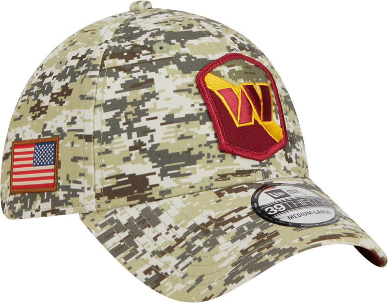 Commanders New Era 2023 39THIRTY Salute to Service Hat