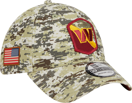 Commanders New Era 2023 39THIRTY Salute to Service Hat