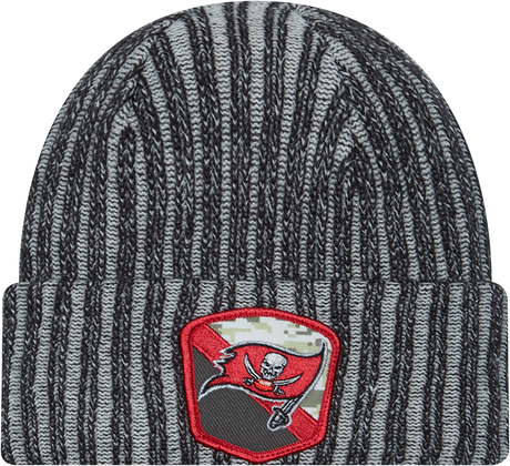 Buccaneers New Era 2023 Salute to Service Knit Hat