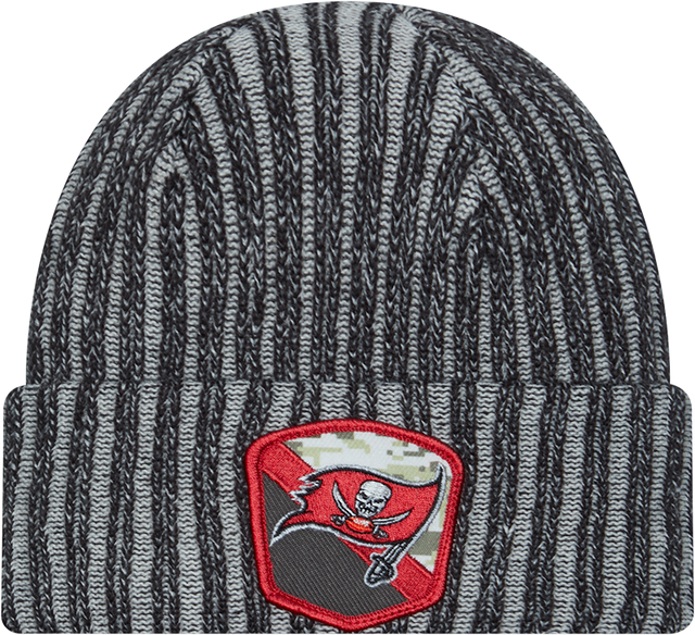 Buccaneers New Era 2023 Salute to Service Knit Hat