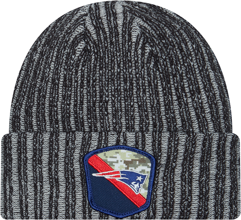 Patriots New Era 2023 Salute to Service Knit Hat