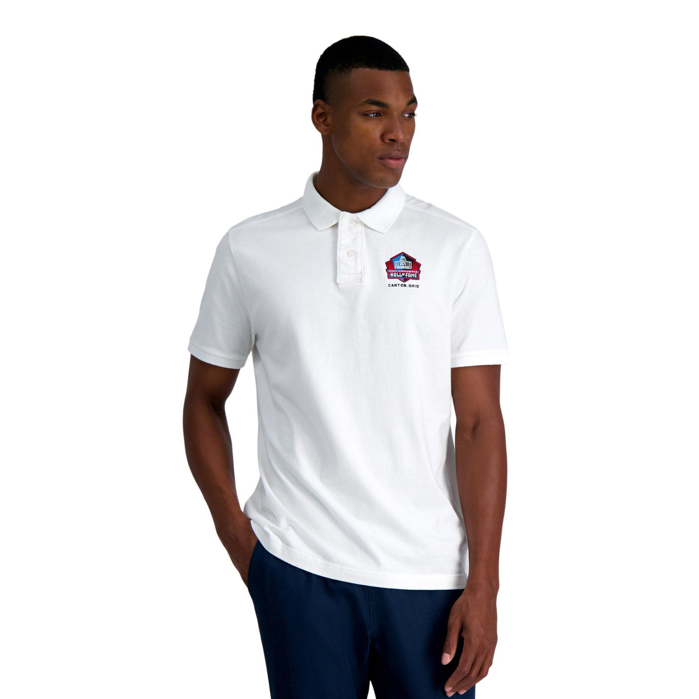 Pro Football Hall of Fame X Haggar - Vintage Wash Polo Shirt